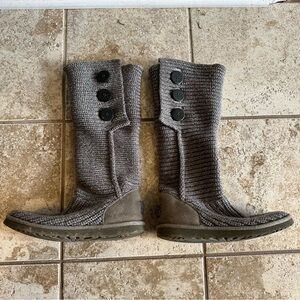 Ugg Classic Cardy Women's Knit Sweater Boots - Size 8